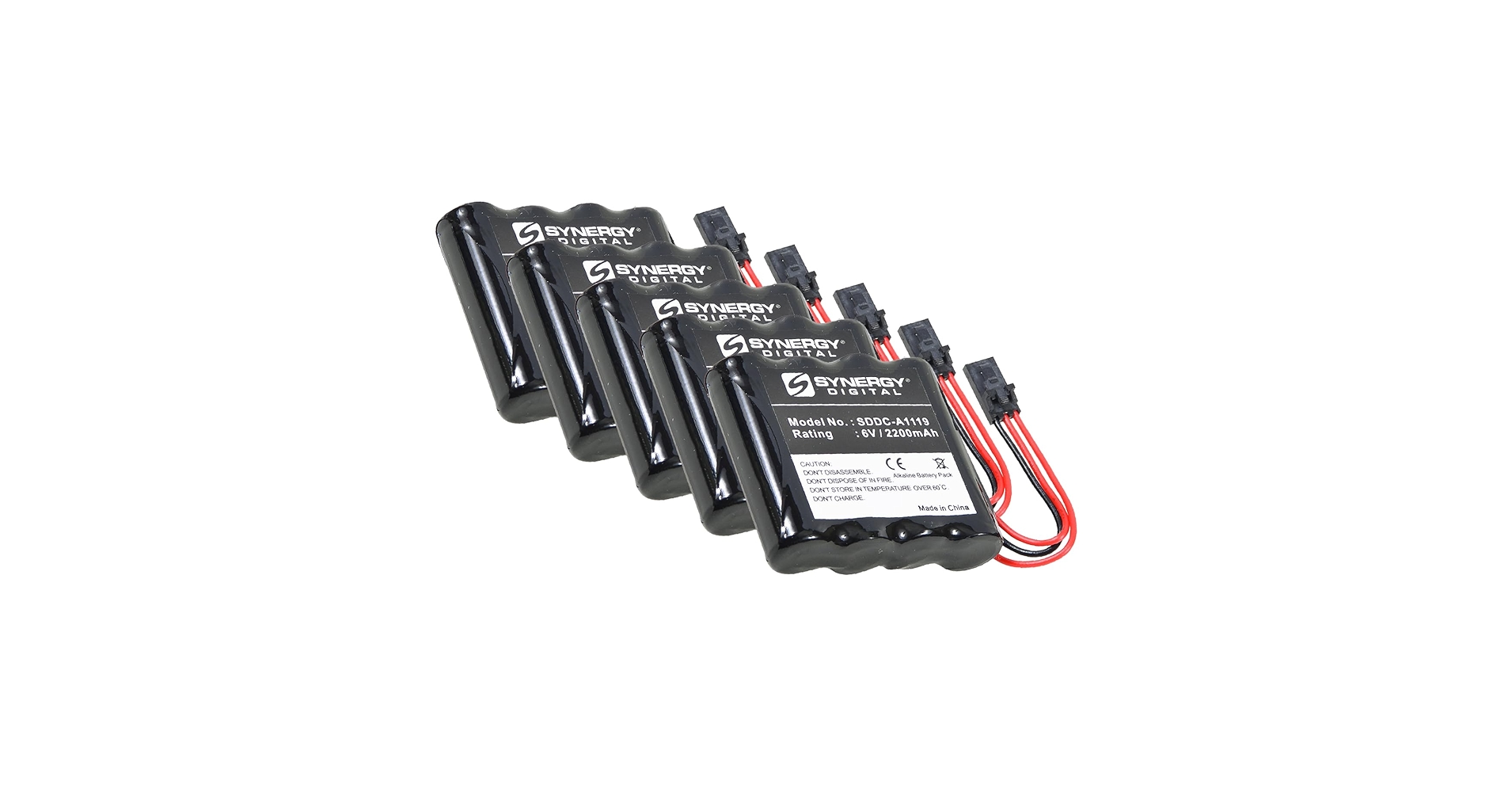 Amazon.com: Synergy Digital Door Lock Batteries, Compatible